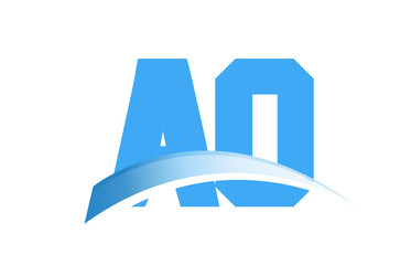 AO Initial Logo for your startup venture