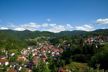 Fototapeta na wymiar Bühlertal - Nordschwarzwald 
