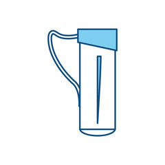 Archery quiver isolated