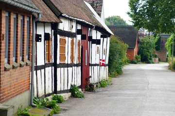 Old houses in denmark
