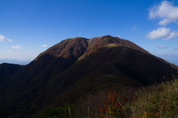 秋の三瓶山