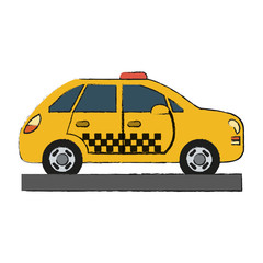 Fototapeta premium taxi vector illustration