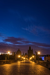 Fototapeta na wymiar Prague Bridge