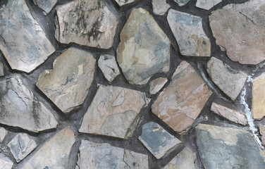 Texture of rock wall for background.