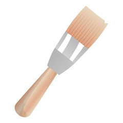 Brush paint art