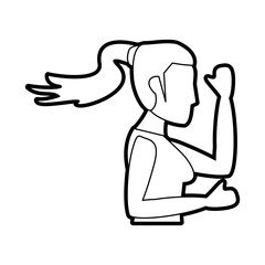 woman vector illustration