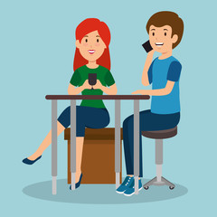 smartphone addiction concept modern lifestyle