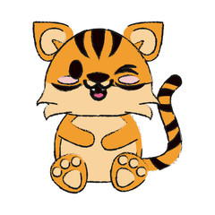 Colorful doodle over white background vector illustration