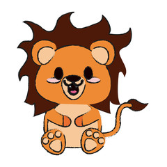 Colorful doodle over white background vector illustration