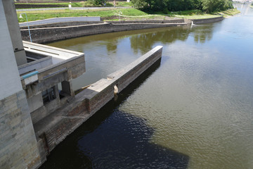 Naklejka premium Sluice Strekov
