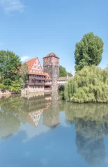 Nürnberg, Weinstadel und Wasserturm, historische Altstadt © schulzfoto