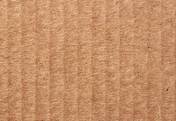Obraz premium Closeup of striped brown cardboard