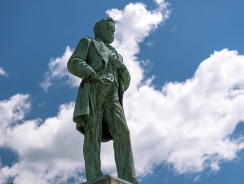 Large Statue Of Ulysses Grant In Galena