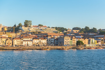 Fototapeta na wymiar Porto, Portugal, panorama of the Douro, downtown 