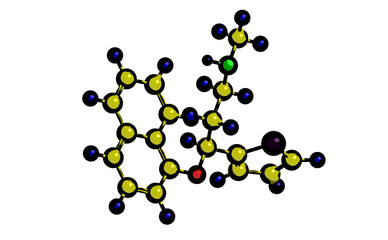 Duloxetine (Cymbalta) - molecular structure