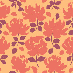 seamless floral vintage background