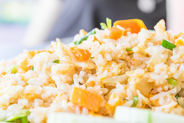 Delicious fried rice thai style