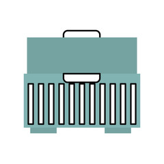 tool box isolated icon vector illustration design