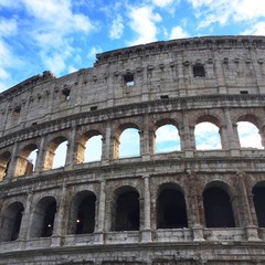 Obraz premium View of Coliseum (Rome, Italy)