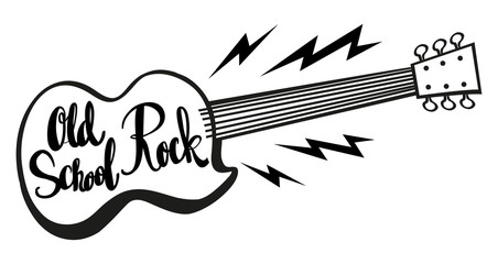 Word expression for old school rock