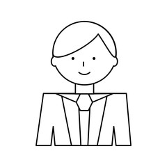 Man cartoon profile