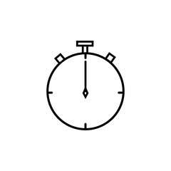 chronometer linear icon