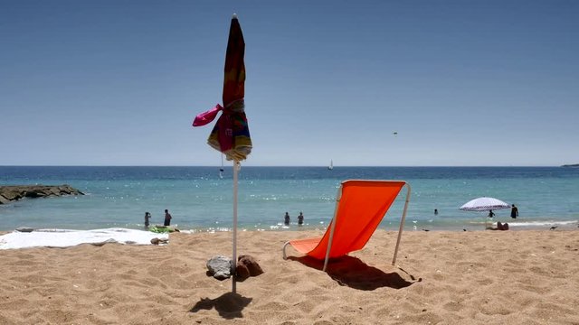 transat en bord de mer
