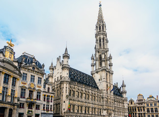 Fototapeta na wymiar Grand Place in Brussels, Belgium