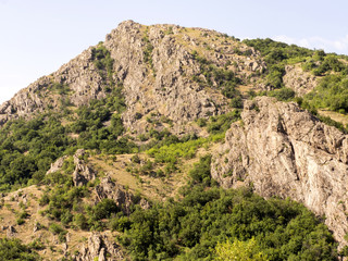 Picturesque countryside around Greece, Romania