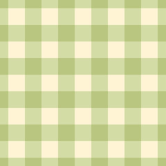 Seamless green plaid pattern