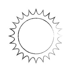 cute sun isolated icon vector illustration design