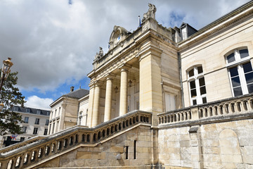 Fototapeta na wymiar Palais de justice à Auxerre en Bourgogne, France