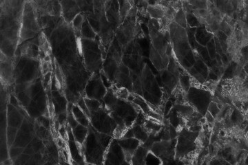 Black marble texture for background or tiles floor decorative design.