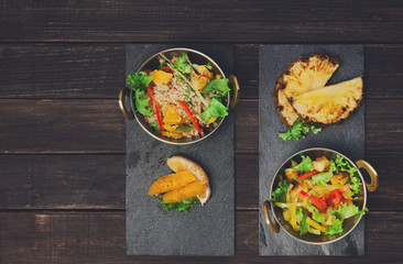 Indian cuisine, healthy vegan and vegetarian food