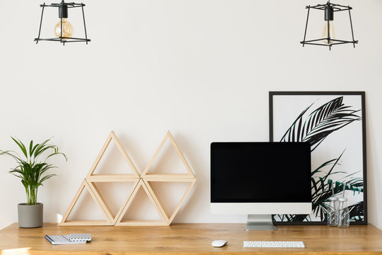 Close-up Of Tidy Workspace