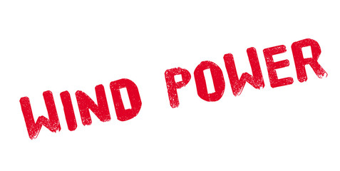 Wind Power rubber stamp. Grunge design with dust scratches. Effects can be easily removed for a clean, crisp look. Color is easily changed.
