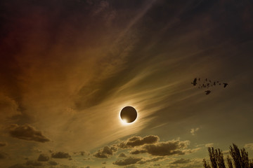 Total solar eclipse