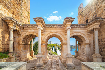  Hadrian's Gate - entrance to Antalya, Turkey