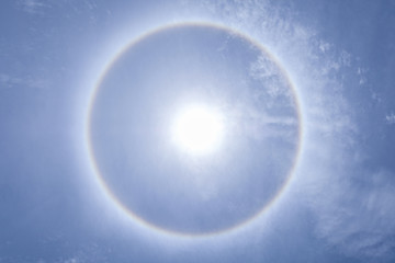 Sun halo