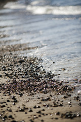 Small stones on the shore - 167252193