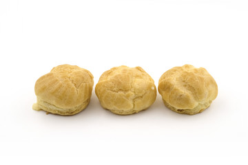 E Clair isolated on white background