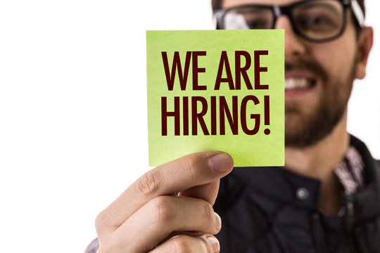 We Are Hiring