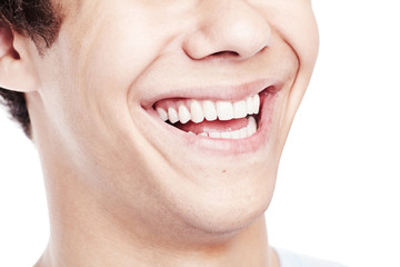 Fototapeta premium Awesome toothy smile closeup