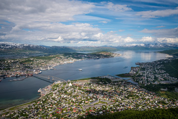 Tromsø von oben