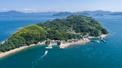 小島　おしま（愛媛県今治市）　空撮