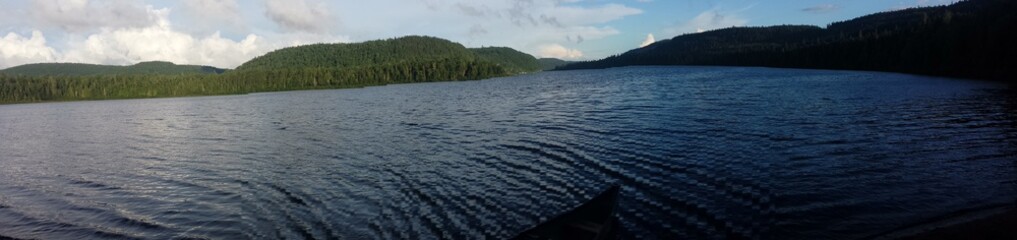 National Park Canada sunset lake