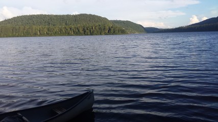National Park Canada sunset lake
