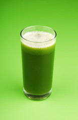 Green vegetable smoothie