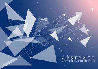 Vector Glass Abstract Background