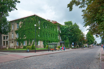 Obraz premium old building of the Grodno State University